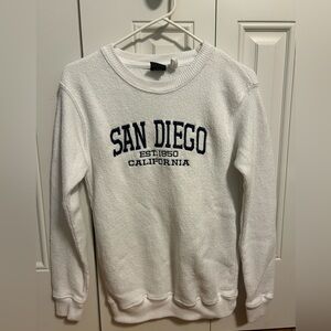 White San Diego Sweatshirt